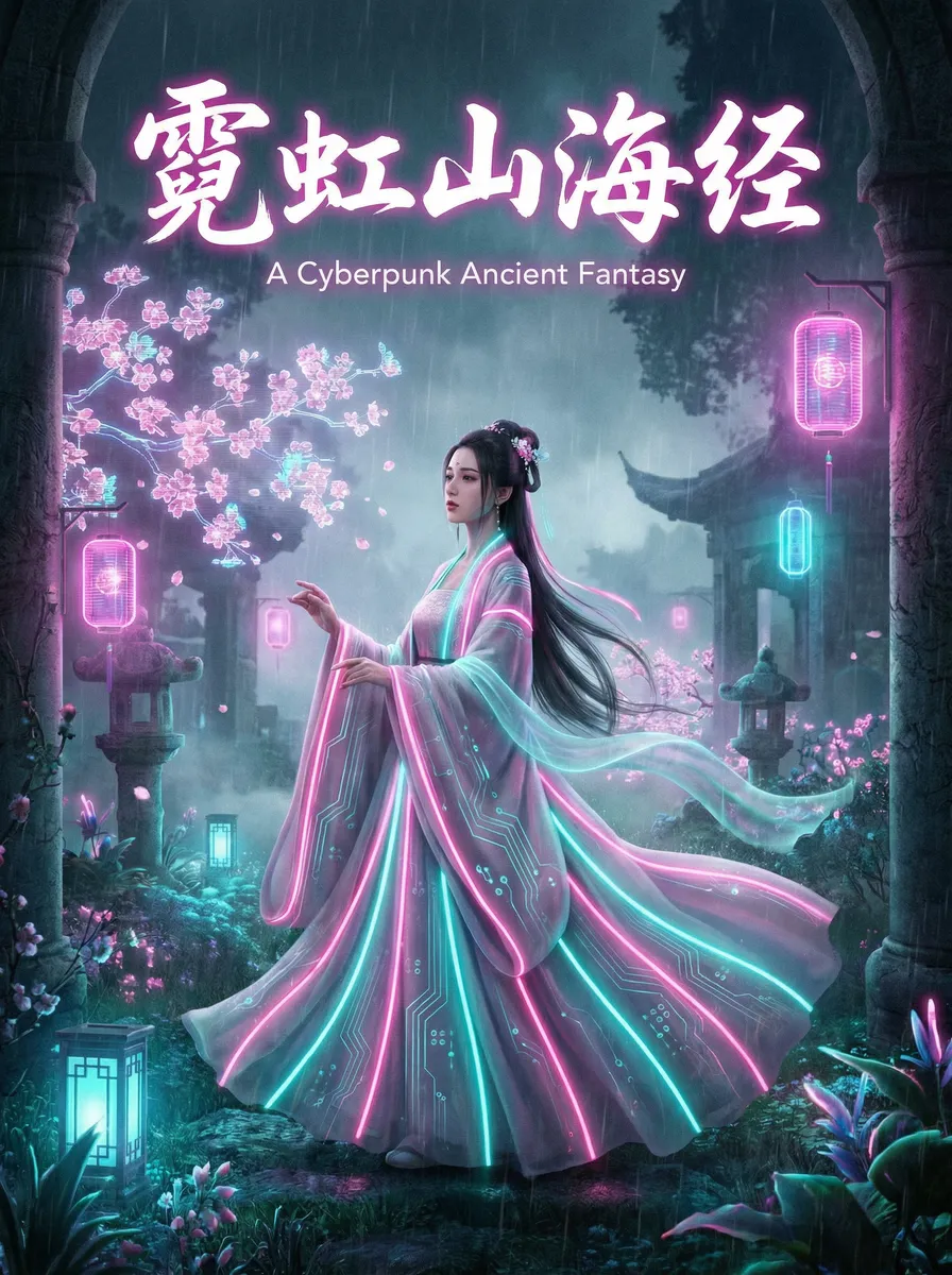赶尸艳谈完整无删减在线观看 古风奇缘短剧 - 霓虹山海经海报